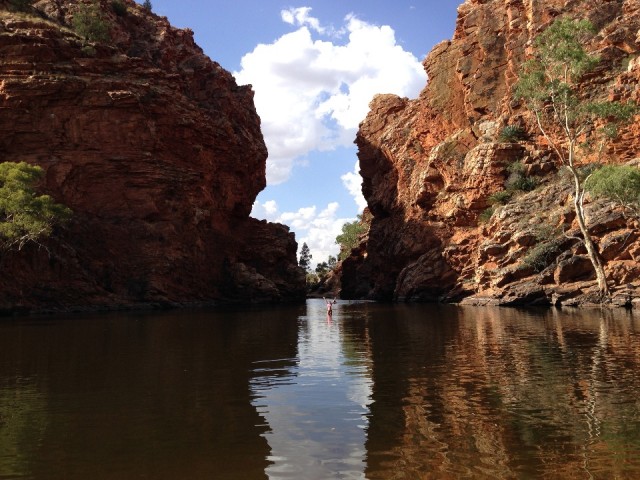 Serpentine Gorge, erg refreshing @ West MacDonnel Range