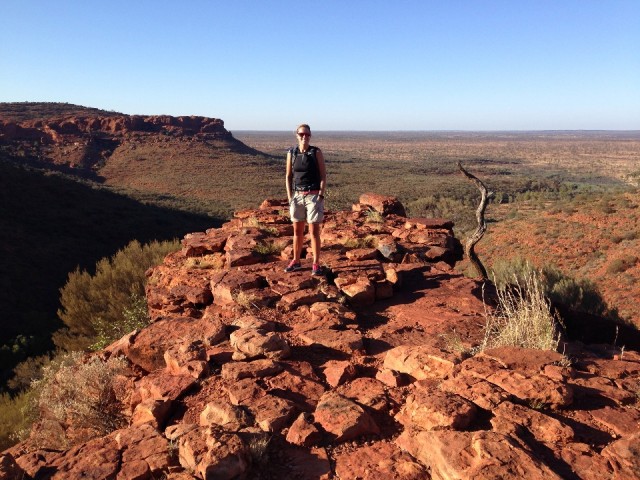 Kings Canyon Rim Walk, waanzinnig uitzicht!