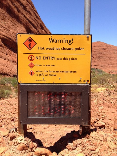 Valley of the Winds alias serious business @ Kata Tjuta