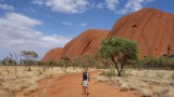 Uluru, gezicht van links
