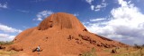 Uluru, gezicht van achter