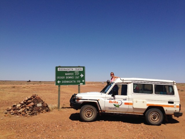 The Oodnadatta Track, check!