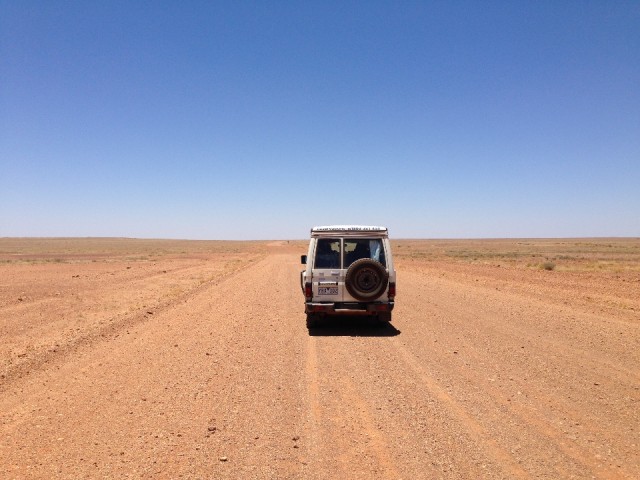 Heeeel veeeeeel niets @ Oodnadatta track