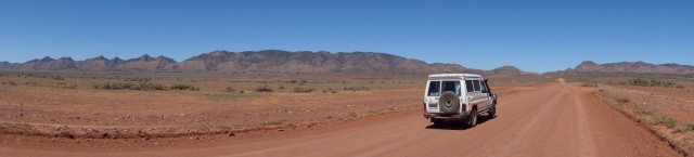 Op naar Flinders Ranges NP