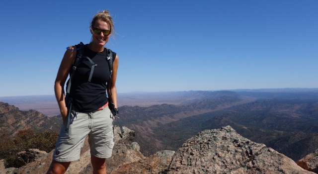 Piek ervaring @ St Mary Peak, Wilpena Pound.