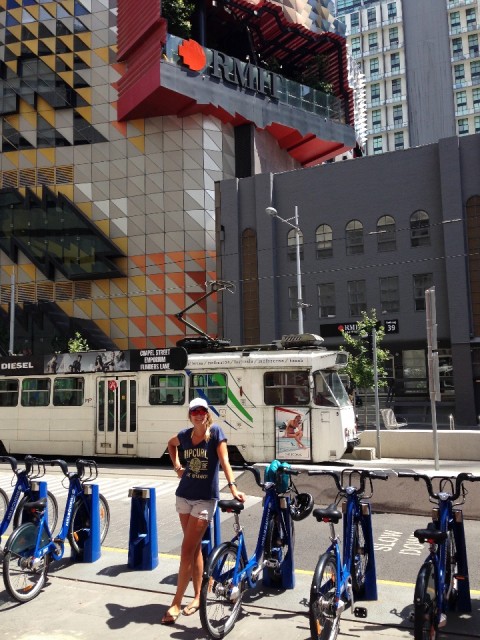 En weer even crossen natuurlijk! @ Melbourne