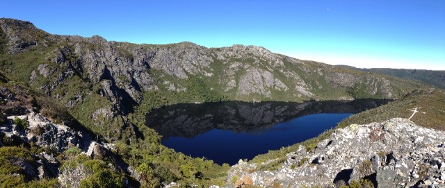 Nog eens Crater Lake @ Cradle Mountain NP