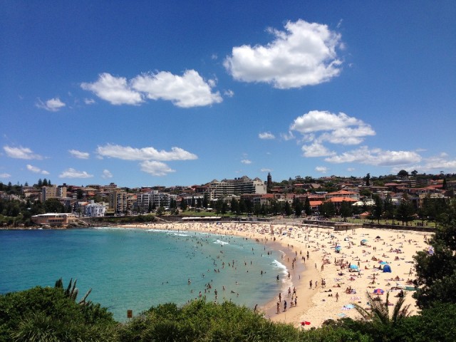 Nog even aftoppen in Sydney @ Coogee Beach