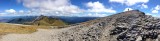 Mt Arthur summit, dikke aarader! 360' views over Kaikoura ranges en Kahurangi NP.