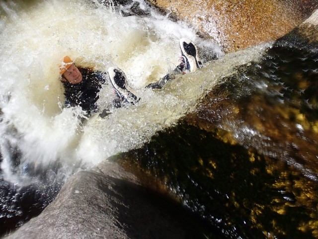 Head first slide...
