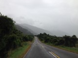 Op naar de Westcoast, eindelijk zoal het hoort, met regen!
