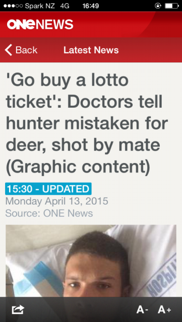 In de serie 'Nieuws in NZ', ooo dit ga ik missen!