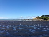 Urenui Beach, Geen vulkaan zonder lava zandstrand!