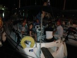 Gezelligheid 's Avonds op de boot