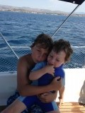Samen spelen op de boot
