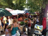 Op de lokale markt