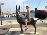 Pepijn op de ezel