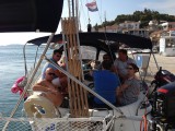 Borrelen op de boot
