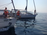 Lekker voor op de boot