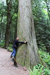 In het Bridal Veil Provincial Park
