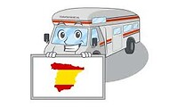 camper spanje cartoon