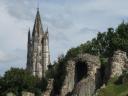 Amfitheater, achtergrond de St. Eutrope, Saintes