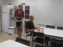Roel en Pien in de Albuerge van Tiebas