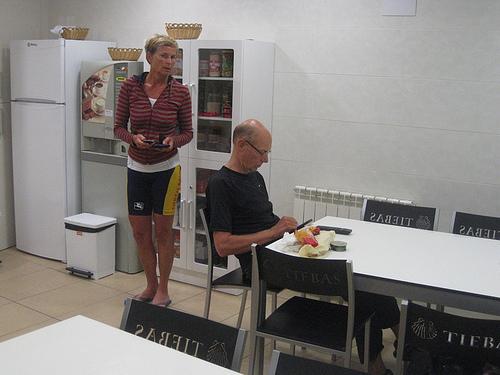 Roel en Pien in de Albuerge van Tiebas
