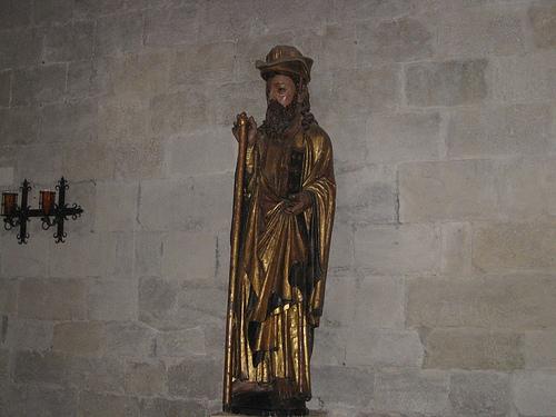 St. Jacques, pelgrim in Puente la Reina
