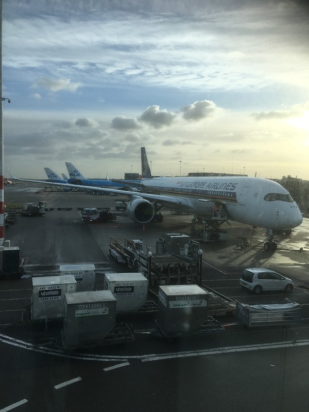 Vervoermiddel van Amsterdam naar Singapore