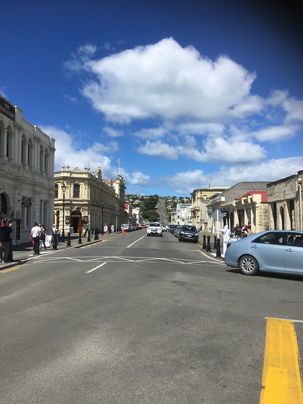 Oamaru, best steil af en toe!