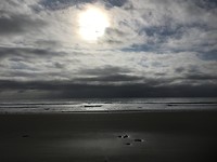 Pacific vroeg in de ochtend