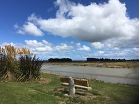 Estuary Walkway langs de rivier