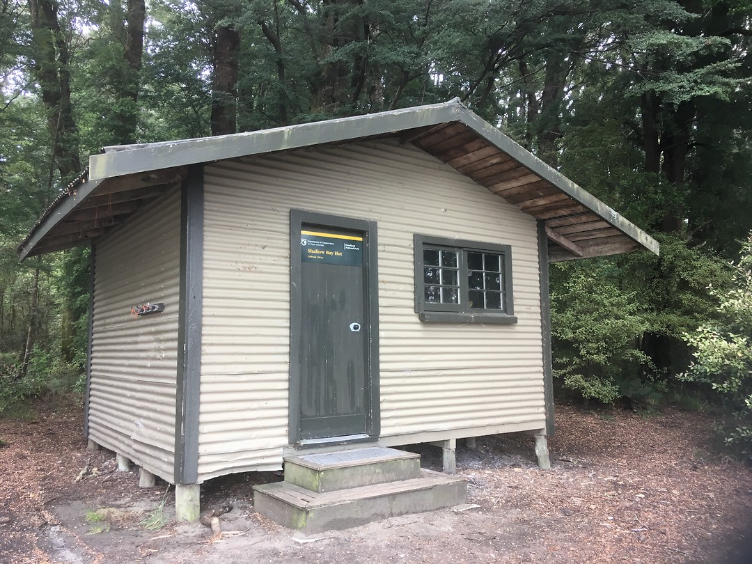 Shallow Bay hut
