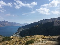 Op de top uitzicht richting Queenstown (en Gondola!)