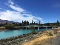 Brug over Tekapo River