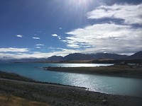 Lake Tekapo en Church of the Good Shepard