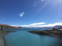 Naar Lake Tekapo