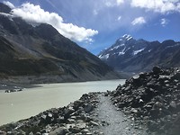 Mount Cook en Hooker Lake