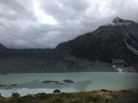 Geen Mount Cook te zien vandaag