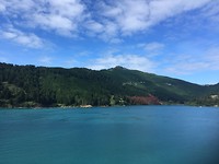 Het water kleurt zo mooi