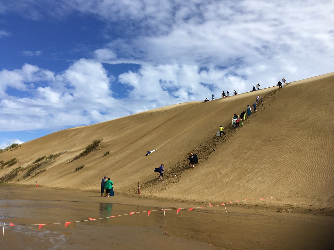 Te Paki Stream sanddunes