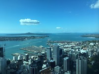 Uitzicht op Auckland