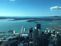 Uitzicht op Auckland