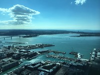 Uitzicht op Auckland