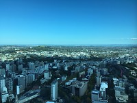 Uitzicht op Auckland