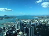 Uitzicht op Auckland