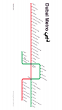 De metro kaart