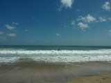Heel veel surfers op Kuta beach