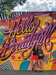 Gezellig met Aranka bij de Wynwood Walls